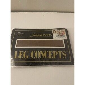 Vintage Silken Sheers Leg Concept Control Top Pantyhose Taupe Style 587 LC SizeD